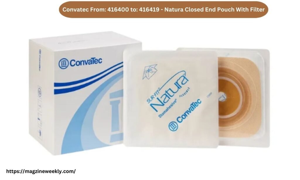 Convatec From: 416400 to: 416419 - Natura Closed End Pouch With Filter